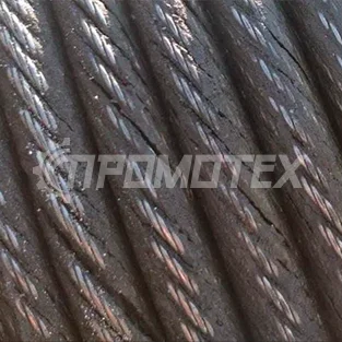 Канат шахтный 20 мм. 2438 кг\1000 м. ГОСТ 10506-76
