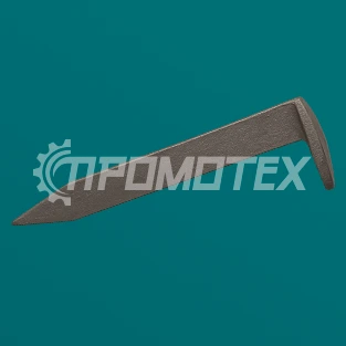 Костыль путевой 14х14х130 мм. новый ДМЗ ст3 ГОСТ 5812-2014