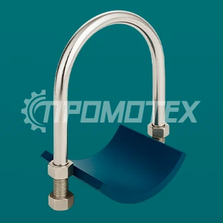 Неподвижная стальная опора-1 108x4-315x16 ППУ-ПЭ ГОСТ 30732-2006 без ОДК