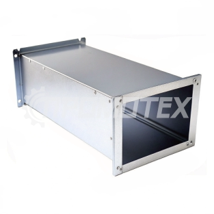 Воздуховод оцинкованный прямошовный 280х0,5 мм. ГОСТ 19904-90