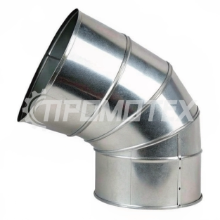 Отвод оцинкованный стальной Ду 40 мм 09Г2С ГОСТ 17375-2001